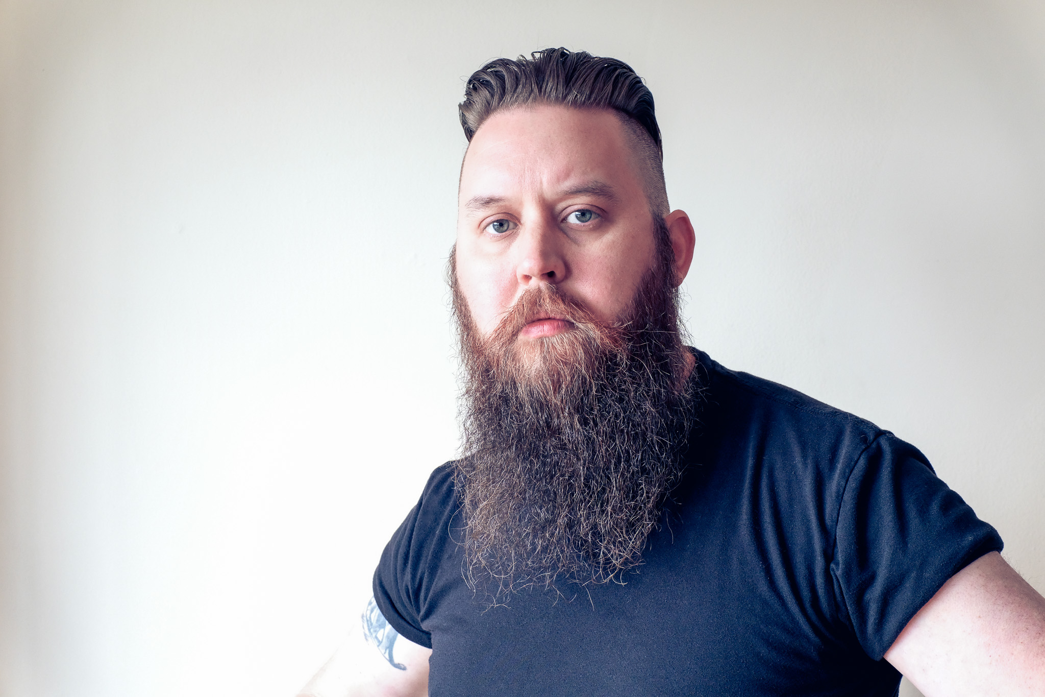 Portrait of John Wayne Hill in San Francisco, CA