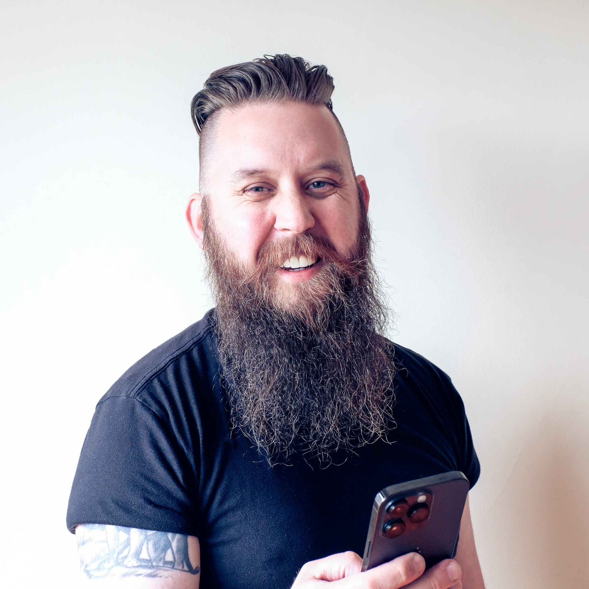 Portrait of John Wayne Hill in San Francisco, CA