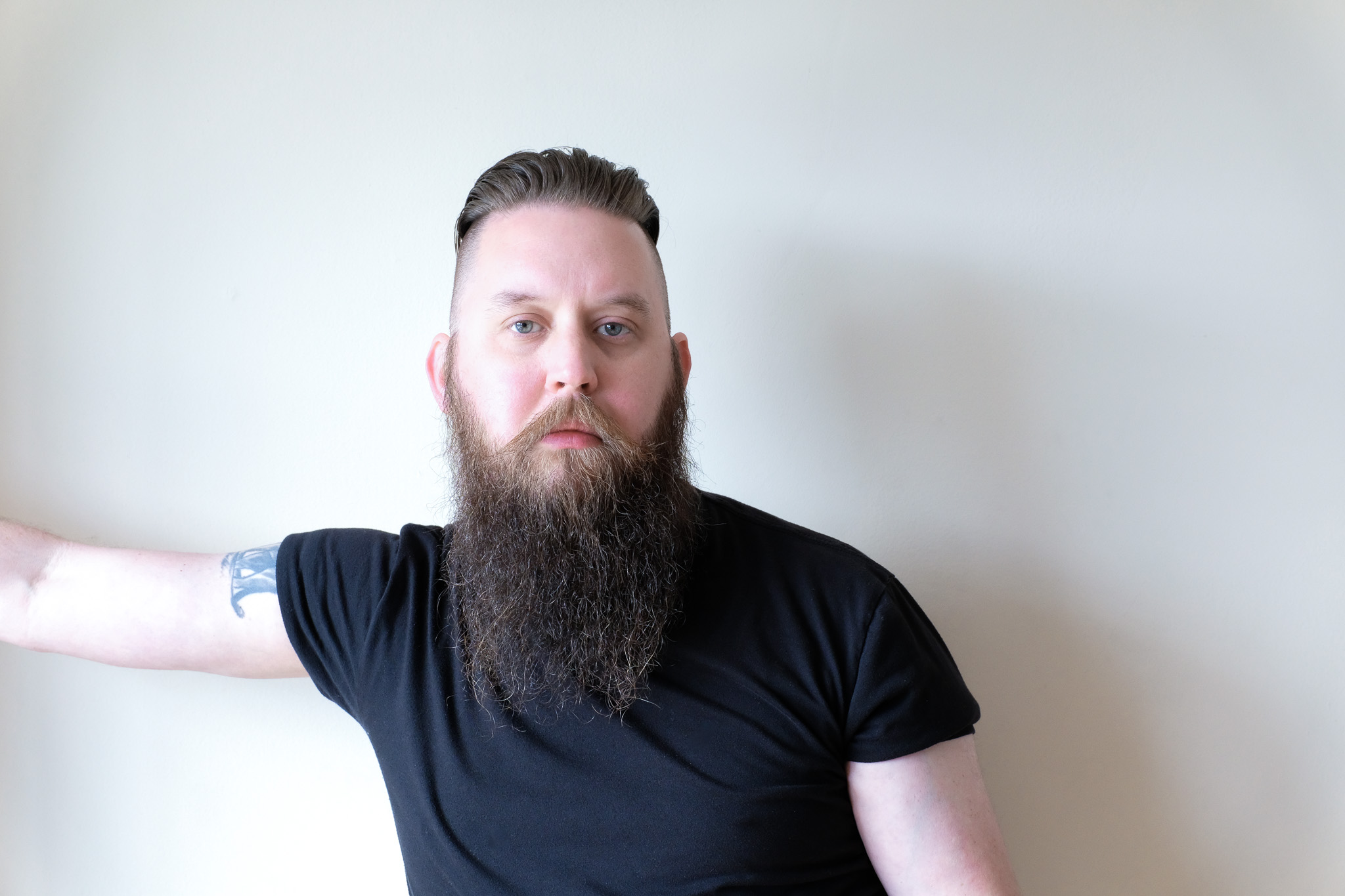 Portrait of John Wayne Hill in San Francisco, CA