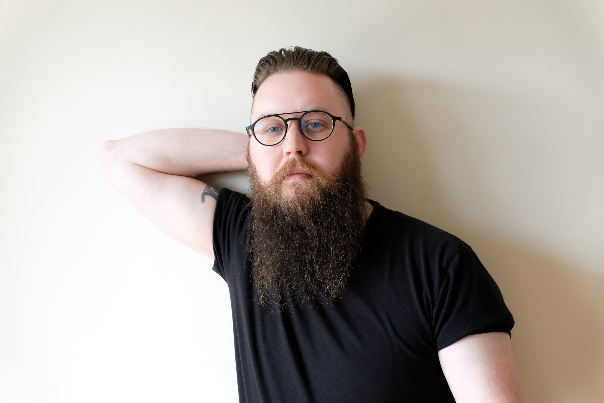 Portrait of John Wayne Hill in San Francisco, CA