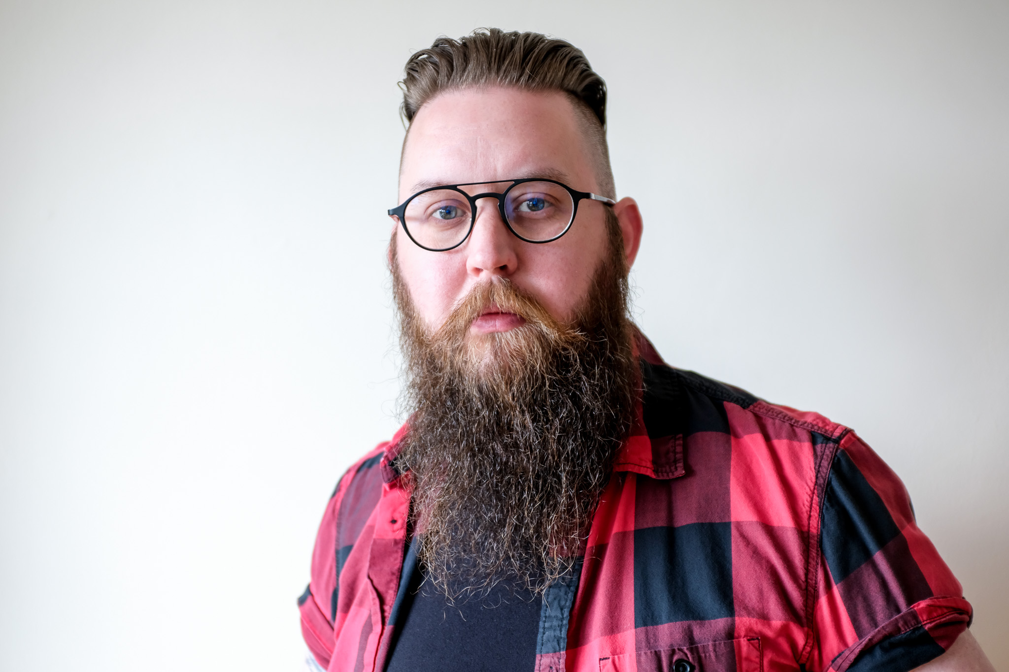 Portrait of John Wayne Hill in San Francisco, CA