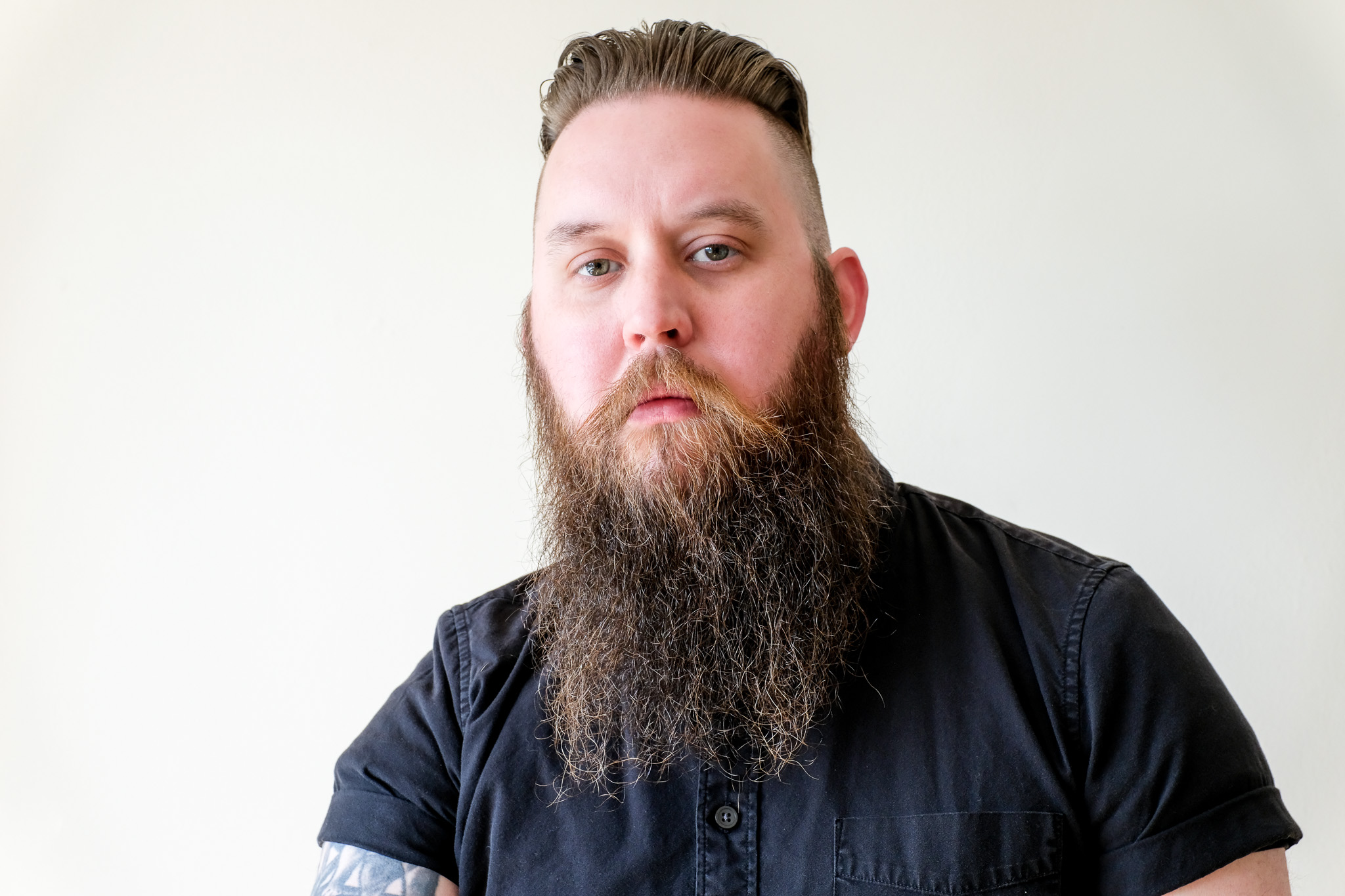 Portrait of John Wayne Hill in San Francisco, CA