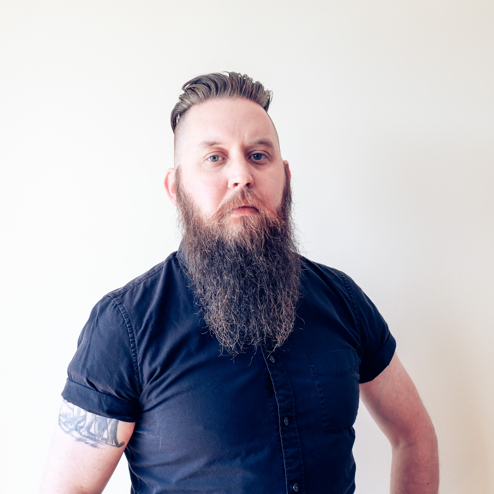 Portrait of John Wayne Hill in San Francisco, CA