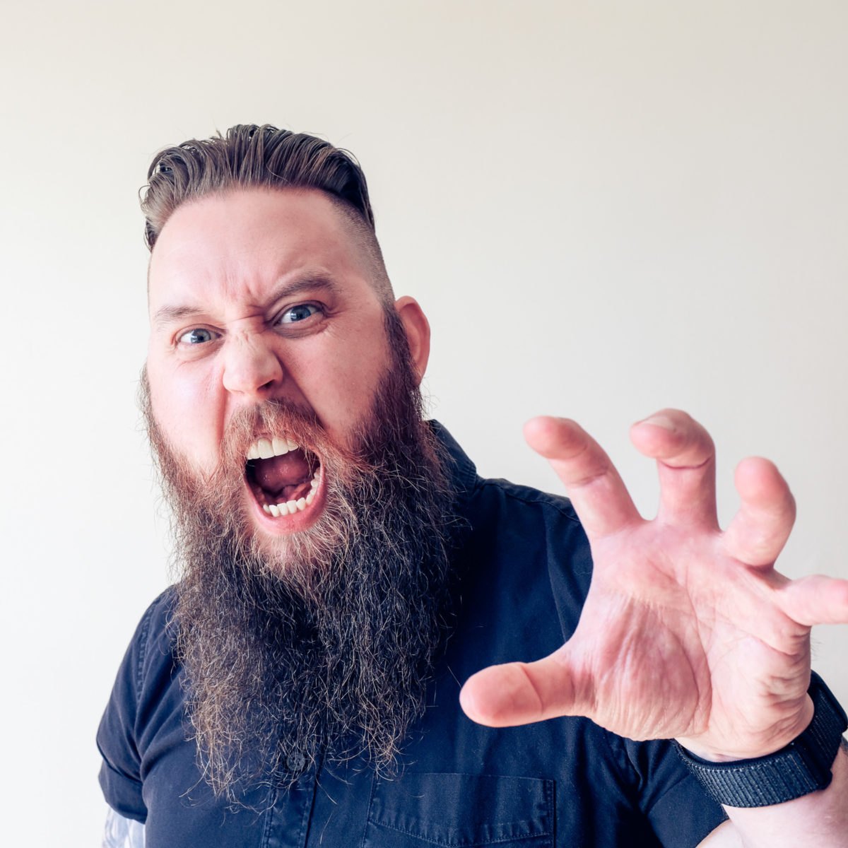 Portrait of John Wayne Hill in San Francisco, CA