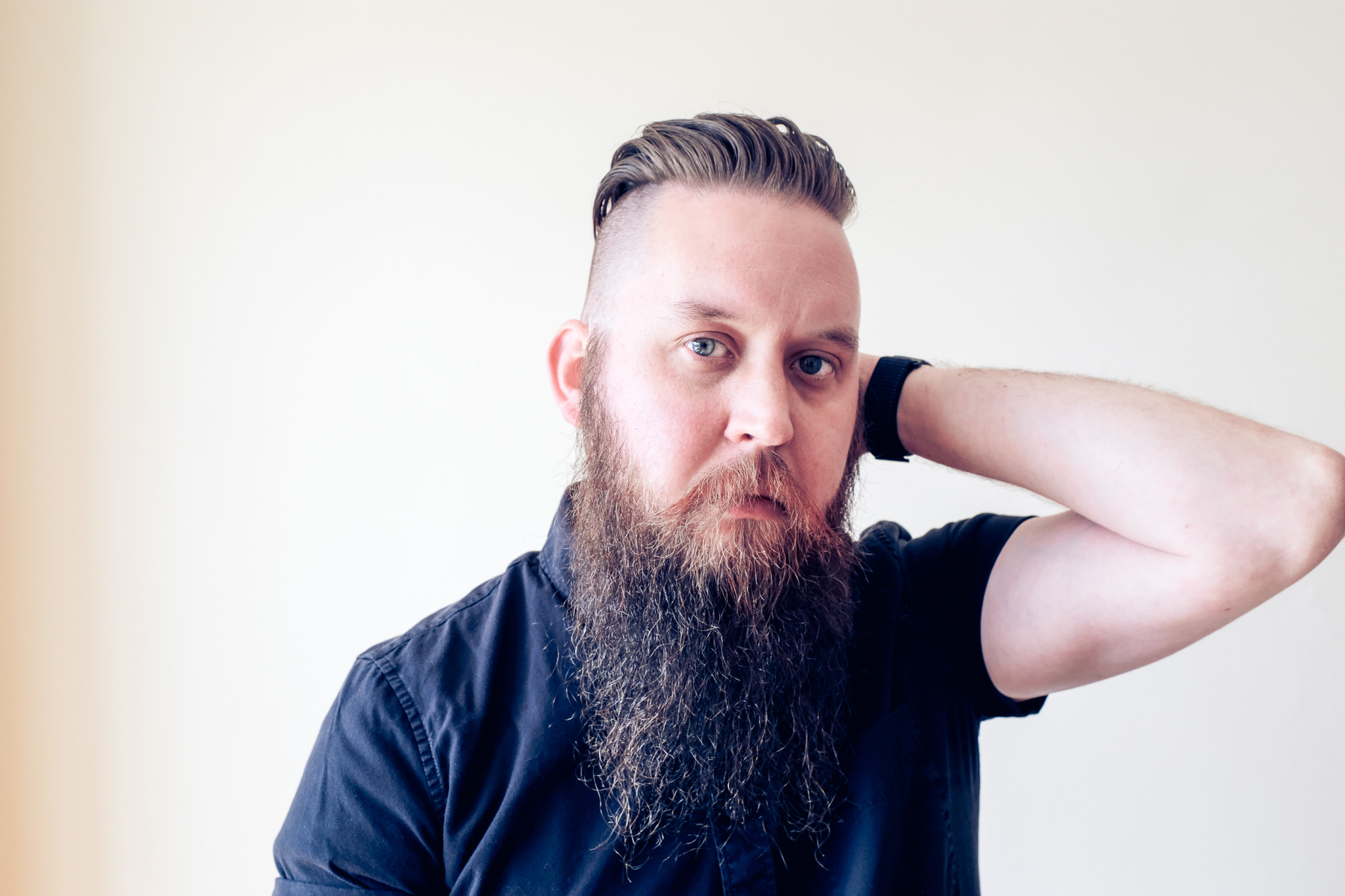 Portrait of John Wayne Hill in San Francisco, CA