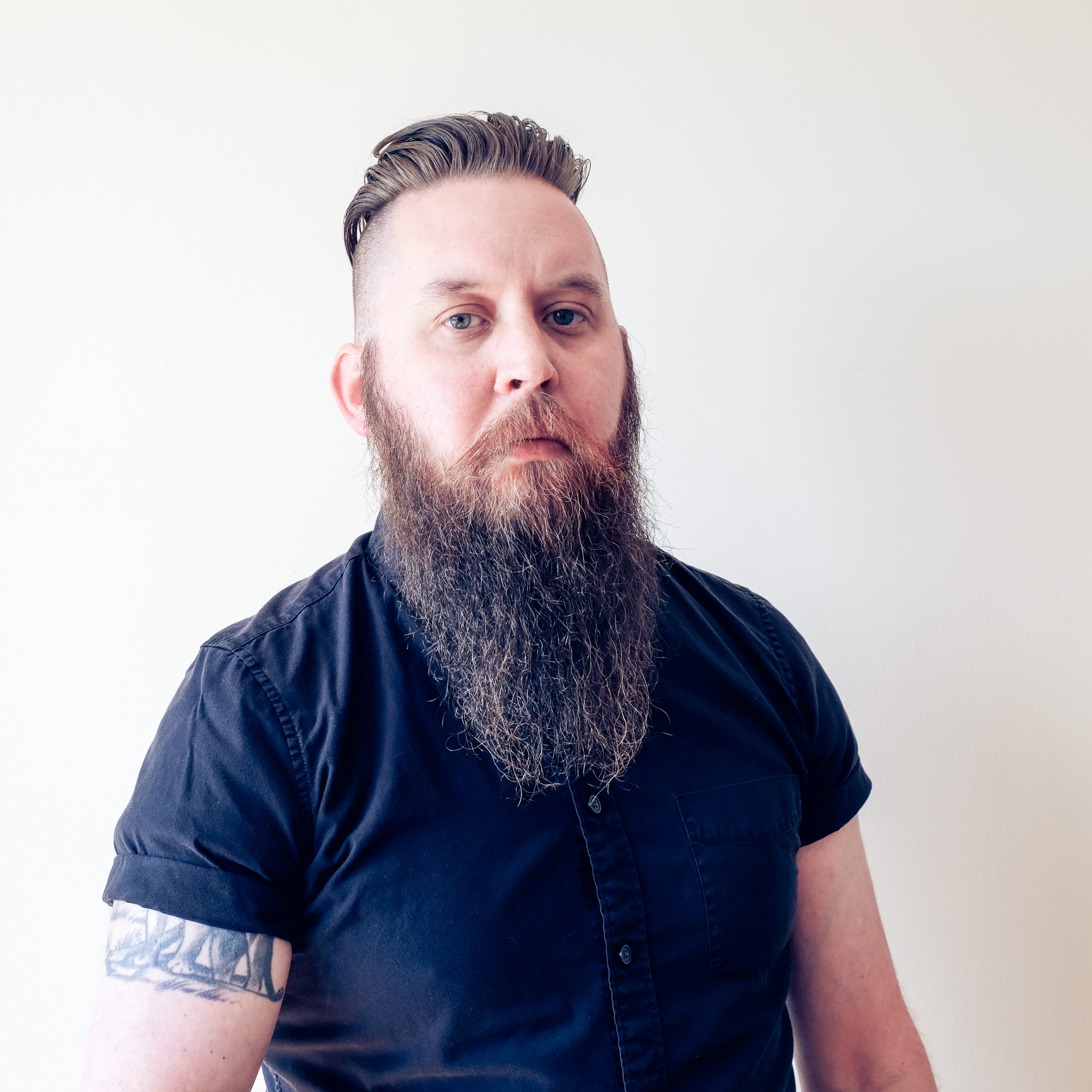 Portrait of John Wayne Hill in San Francisco, CA